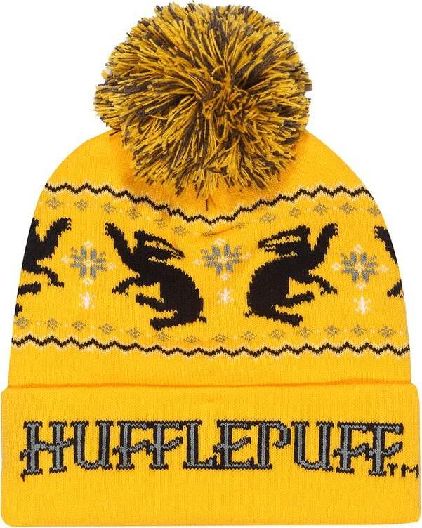 Harry Potter Huffelpuff Bambule žlutá/cerná - Merchstore.cz