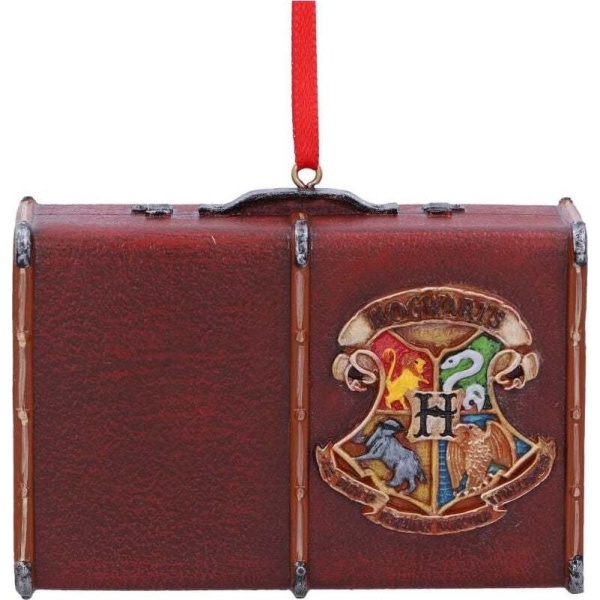 Harry Potter Kufor Hogwarts Vánocní ozdoba - koule standard - Merchstore.cz