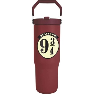Harry Potter Láhev Platform 9 3/4 láhev cervená/cerná/bílá - Merchstore.cz