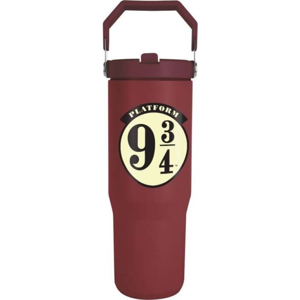 Harry Potter Láhev Platform 9 3/4 láhev cervená/cerná/bílá - Merchstore.cz