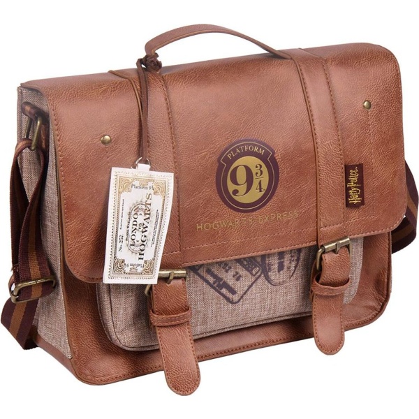Harry Potter Platform 9 3/4 Taška přes rameno béžová/hnedá - Merchstore.cz