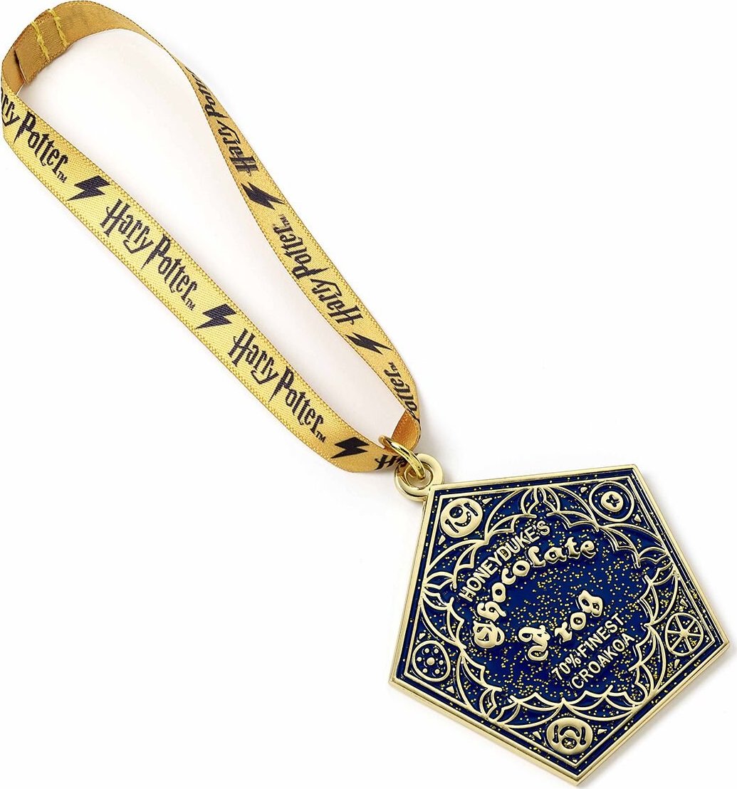 Harry Potter Schokofrosch Vánocní ozdoba - koule zlatá - Merchstore.cz Harry Potter Schokofrosch Vánocní ozdoba - koule zlatá - Merchstore.cz