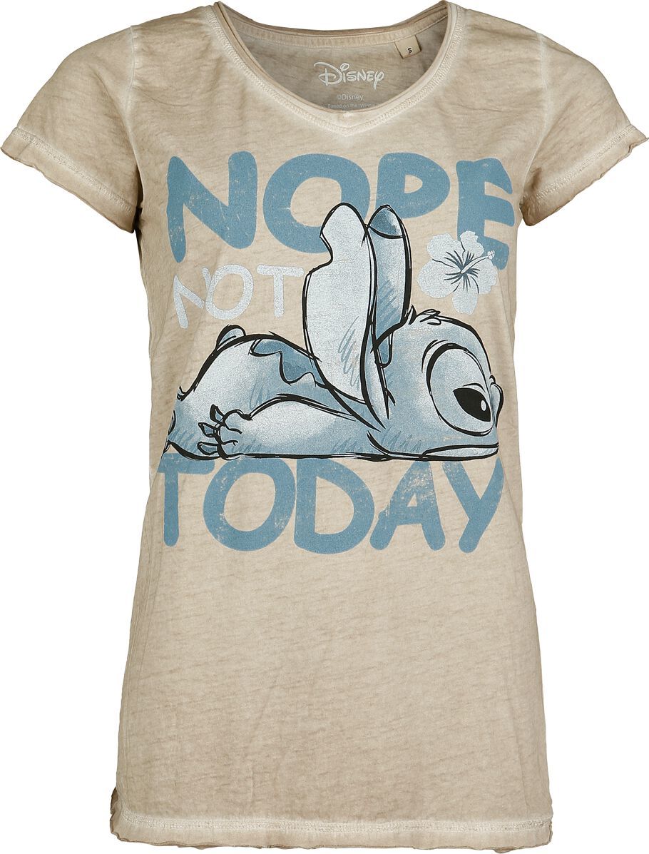 Lilo & Stitch Not Today Dámské tričko přírodní - Merchstore.cz Lilo & Stitch Not Today Dámské tričko přírodní - Merchstore.cz