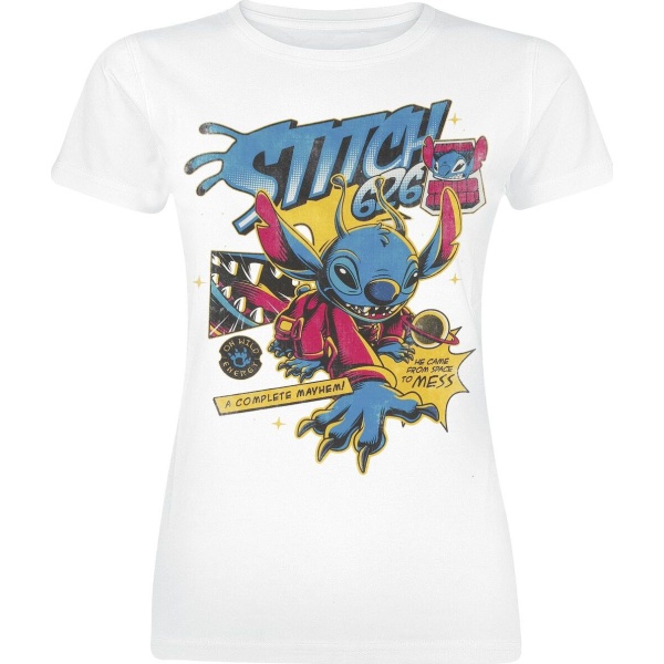 Lilo & Stitch Stitch 626 Comic Dámské tričko bílá - Merchstore.cz