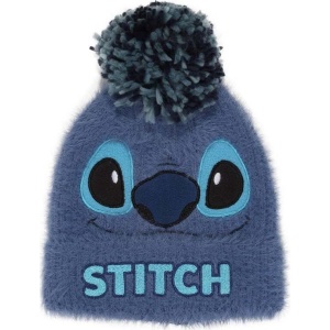 Lilo & Stitch Stitch Fluffy Pom Bambule modrá - Merchstore.cz
