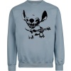 Lilo & Stitch Stitch rocks Mikina modrá - Merchstore.cz