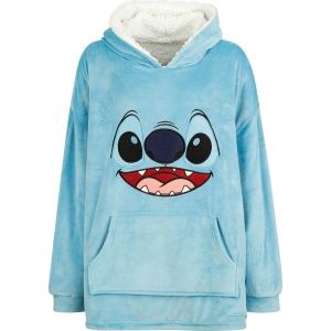 Lilo & Stitch Stitch Snuddie Dámská mikina s kapucí vícebarevný - Merchstore.cz