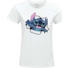 Lilo & Stitch Tore Stitch Dámské tričko bílá - Merchstore.cz
