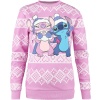 Lilo & Stitch Winter Stitch Dámská mikina vícebarevný - Merchstore.cz