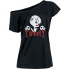 Looney Tunes Tweety - Tattoo Dámské tričko černá - Merchstore.cz