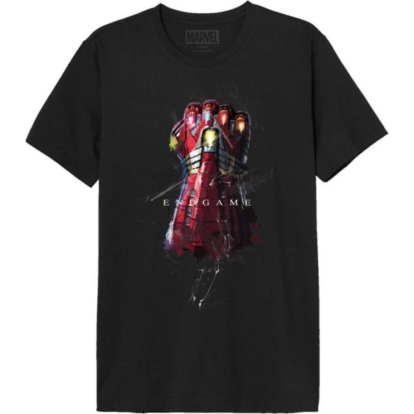 Marvel Endgame Gauntlet Tričko černá - Merchstore.cz