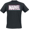 Marvel Glitch Logo Tričko černá - Merchstore.cz