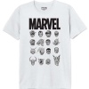 Marvel Marvel Character Tričko bílá - Merchstore.cz