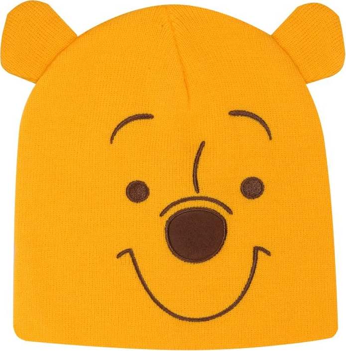 Medvídek Pu Pooh Face Čepice žlutá - Merchstore.cz Medvídek Pu Pooh Face Čepice žlutá - Merchstore.cz