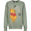 Medvídek Pu Winnie The Pooh Loves Nature Dámská mikina zelená - Merchstore.cz