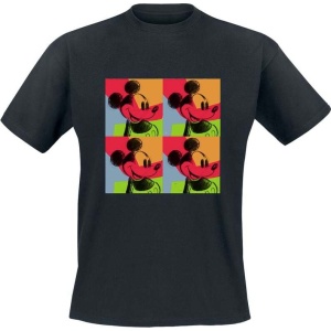 Mickey & Minnie Mouse Art Studio Tričko černá - Merchstore.cz