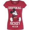 Mickey & Minnie Mouse Original Dámské tričko směs červené - Merchstore.cz