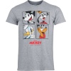 Mickey Mouse Mickey And Friends Four Box Tričko světle šedá - Merchstore.cz