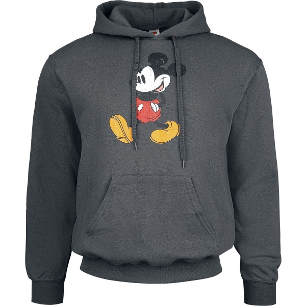 Mickey Mouse Mickey Classic Walk Mikina tmavě šedá - Merchstore.cz