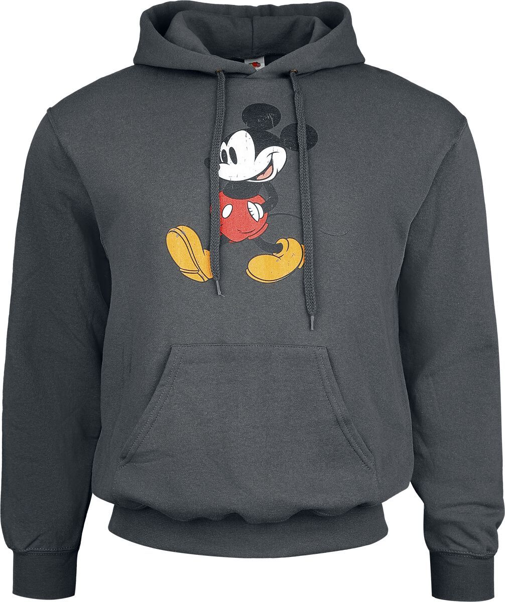 Mickey Mouse Mickey Classic Walk Mikina tmavě šedá - Merchstore.cz Mickey Mouse Mickey Classic Walk Mikina tmavě šedá - Merchstore.cz