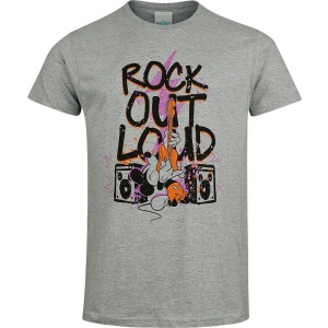 Mickey Mouse Rock Out Loud Tričko prošedivelá - Merchstore.cz
