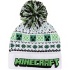Minecraft Ski Pom Bambule cerná/zelená/bílá - Merchstore.cz