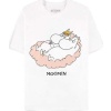 Moomin Cloud Dámské tričko bílá - Merchstore.cz