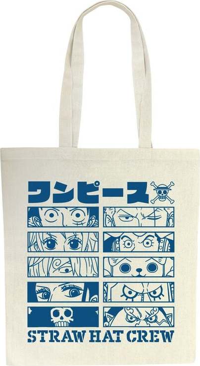 One Piece Strawhat crew Plátená taška vícebarevný - Merchstore.cz One Piece Strawhat crew Plátená taška vícebarevný - Merchstore.cz