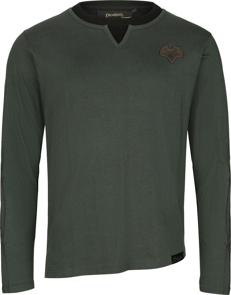 Pán prstenů Der Hobbit - Mirkwood Collection Tričko s dlouhým rukávem tmave zelená - Merchstore.cz Pán prstenů Der Hobbit - Mirkwood Collection Tričko s dlouhým rukávem tmave zelená - Merchstore.cz