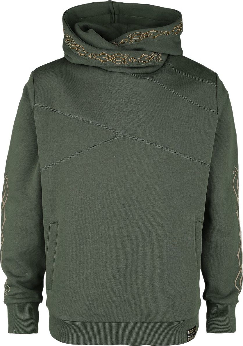 Pán prstenů Dunedain Mikina s kapucí tmave zelená - Merchstore.cz Pán prstenů Dunedain Mikina s kapucí tmave zelená - Merchstore.cz