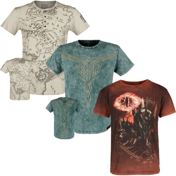 Pán prstenů Balení triček The Lord of the Rings Tričko vícebarevný - Merchstore.cz