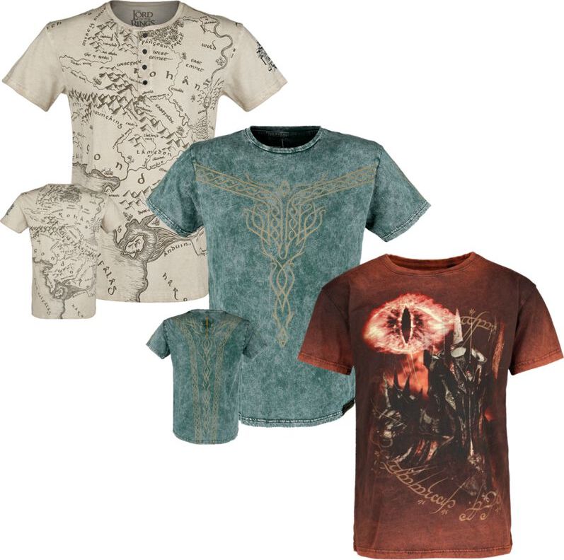 Pán prstenů Balení triček The Lord of the Rings Tričko vícebarevný - Merchstore.cz Pán prstenů Balení triček The Lord of the Rings Tričko vícebarevný - Merchstore.cz