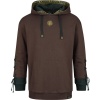 Pán prstenů Kapuzenpullover Rohirrim - Oversize Mikina s kapucí hnědá - Merchstore.cz