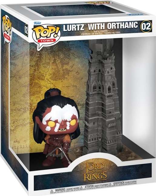 Pán prstenů Vinylová figurka č.02 Lurtz with Orthanc (Pop! Town) Sberatelská postava standard - Merchstore.cz Pán prstenů Vinylová figurka č.02 Lurtz with Orthanc (Pop! Town) Sberatelská postava standard - Merchstore.cz