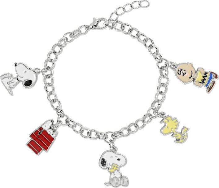 Peanuts Characters náramek stríbrná - Merchstore.cz Peanuts Characters náramek stríbrná - Merchstore.cz