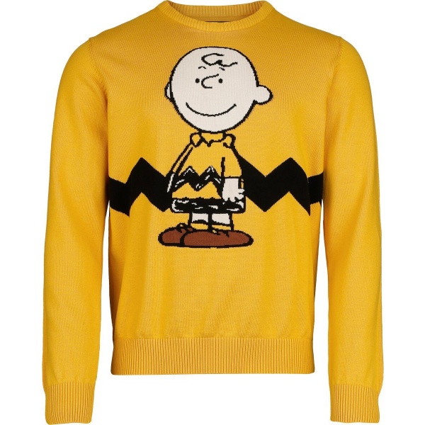 Peanuts Charlie Brown Pletený svetr vícebarevný - Merchstore.cz