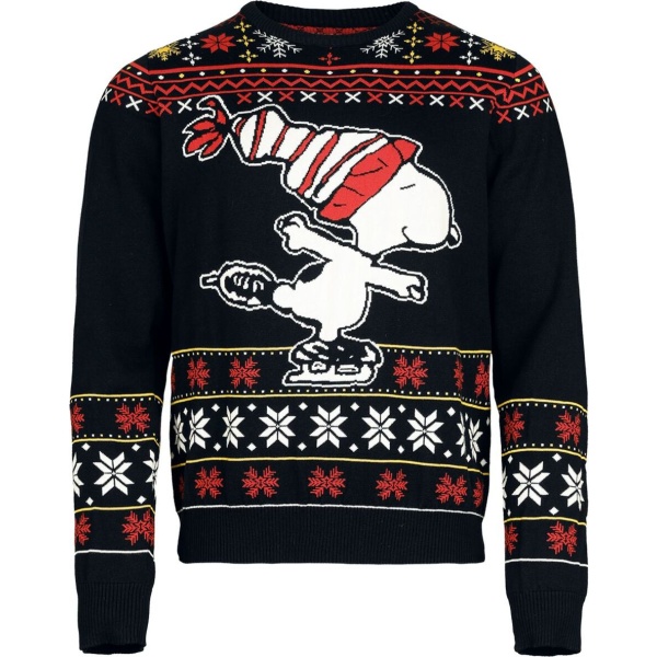 Peanuts Snoopy Pletený svetr vícebarevný - Merchstore.cz
