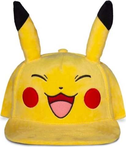 Pokémon Happy Pikachu kšiltovka žlutá - Merchstore.cz Pokémon Happy Pikachu kšiltovka žlutá - Merchstore.cz