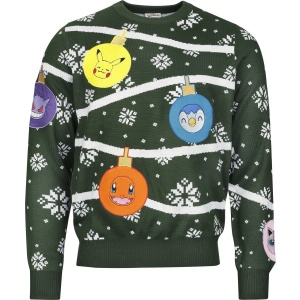 Pokémon Starter Pokémon Pletený svetr vícebarevný - Merchstore.cz