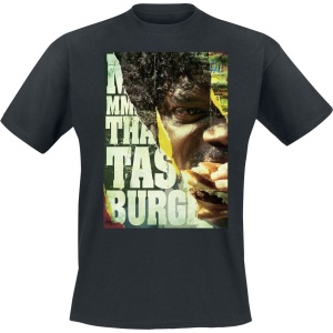 Pulp Fiction Collage Jules Tričko černá - Merchstore.cz