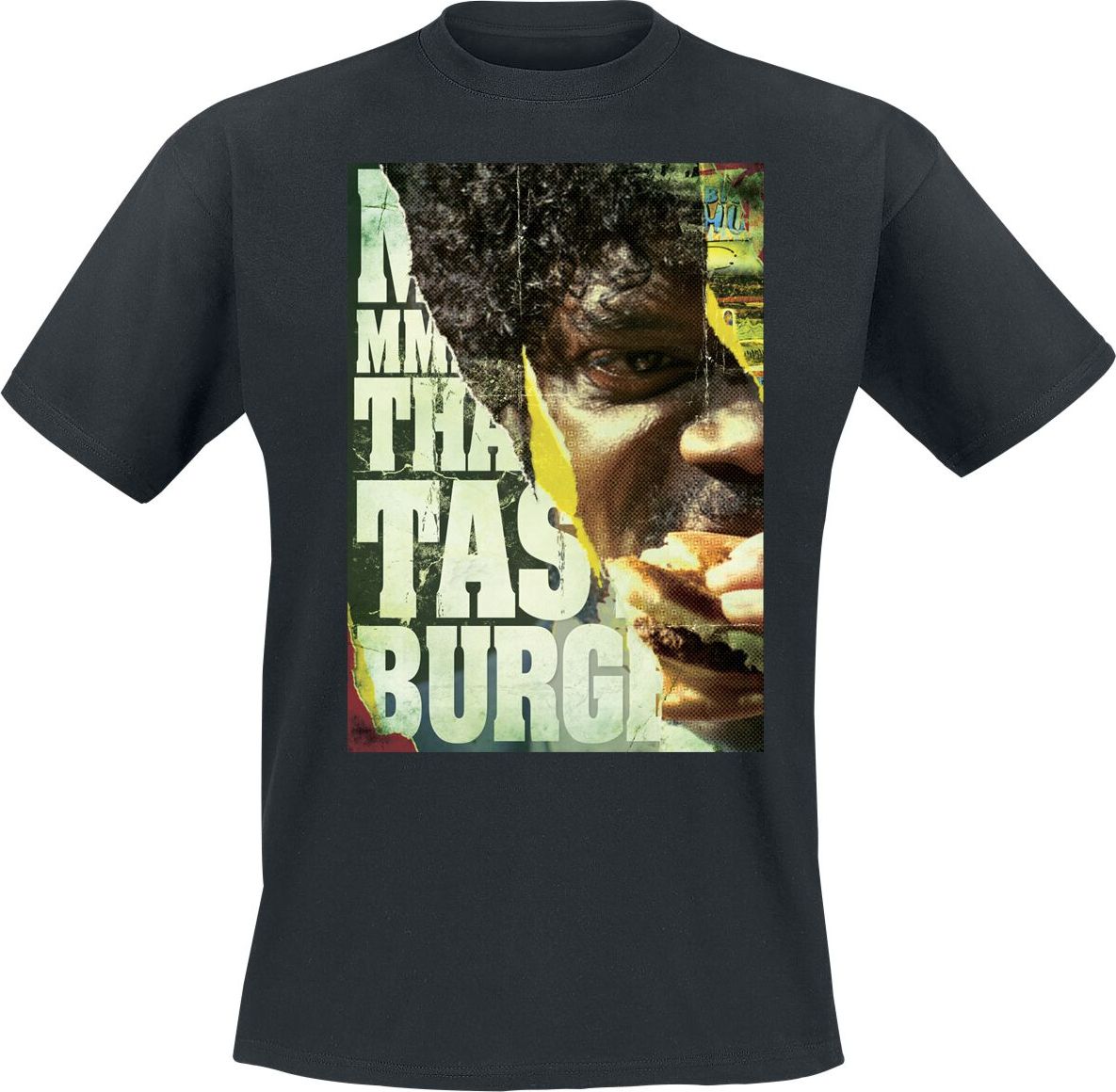 Pulp Fiction Collage Jules Tričko černá - Merchstore.cz Pulp Fiction Collage Jules Tričko černá - Merchstore.cz