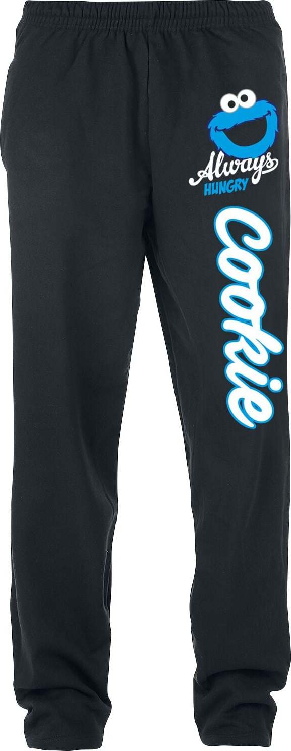 Sesame Street Cookie Monster - Always Hungry Tepláky černá - Merchstore.cz Sesame Street Cookie Monster - Always Hungry Tepláky černá - Merchstore.cz