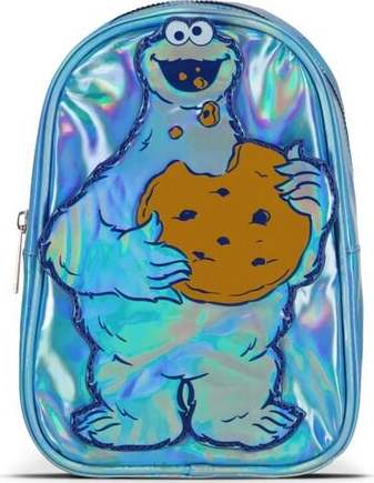 Sesame Street Cookie Monster - Shiny Mini Backpack Batoh vícebarevný - Merchstore.cz Sesame Street Cookie Monster - Shiny Mini Backpack Batoh vícebarevný - Merchstore.cz