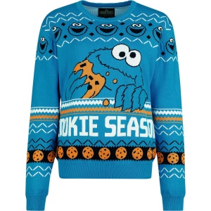Sesame Street Cookie Season Pletený svetr vícebarevný - Merchstore.cz