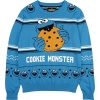 Sesame Street Kids - Cookie Monster detská mikina vícebarevný - Merchstore.cz