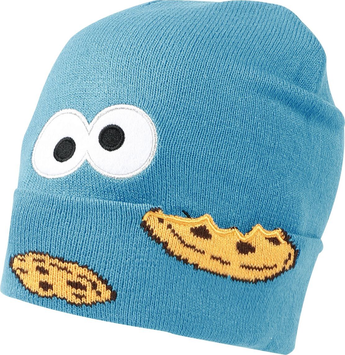 Sesame Street Krümelmonster Beanie čepice modrá - Merchstore.cz Sesame Street Krümelmonster Beanie čepice modrá - Merchstore.cz