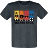 Sesame Street Sesame Bros. Tričko černá - Merchstore.cz