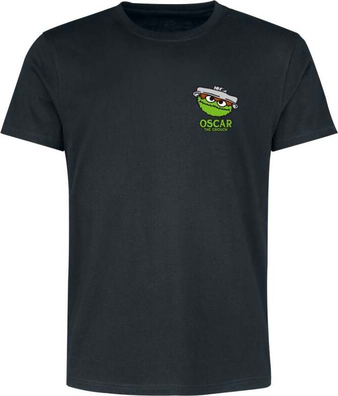 Sesame Street Tričko Oscar the Grouch - Nope s potiskem na zádech Tričko černá - Merchstore.cz Sesame Street Tričko Oscar the Grouch - Nope s potiskem na zádech Tričko černá - Merchstore.cz