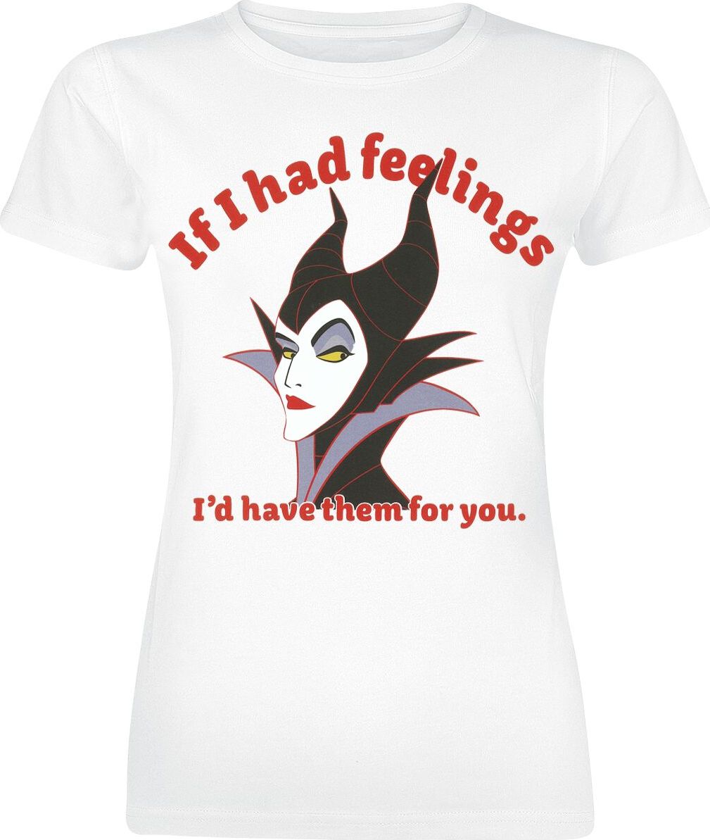 Sleeping Beauty Maleficent If I Had Feelings Dámské tričko bílá - Merchstore.cz Sleeping Beauty Maleficent If I Had Feelings Dámské tričko bílá - Merchstore.cz