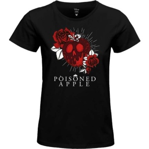 Sněhurka a sedm trpaslíků Poisoned Apple Dámské tričko černá - Merchstore.cz